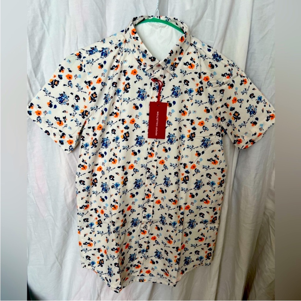 Short sleeve button up shirt